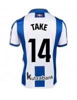 Real Sociedad Takefusa Kubo #14 Hjemmedrakt 2024-25 Korte ermer